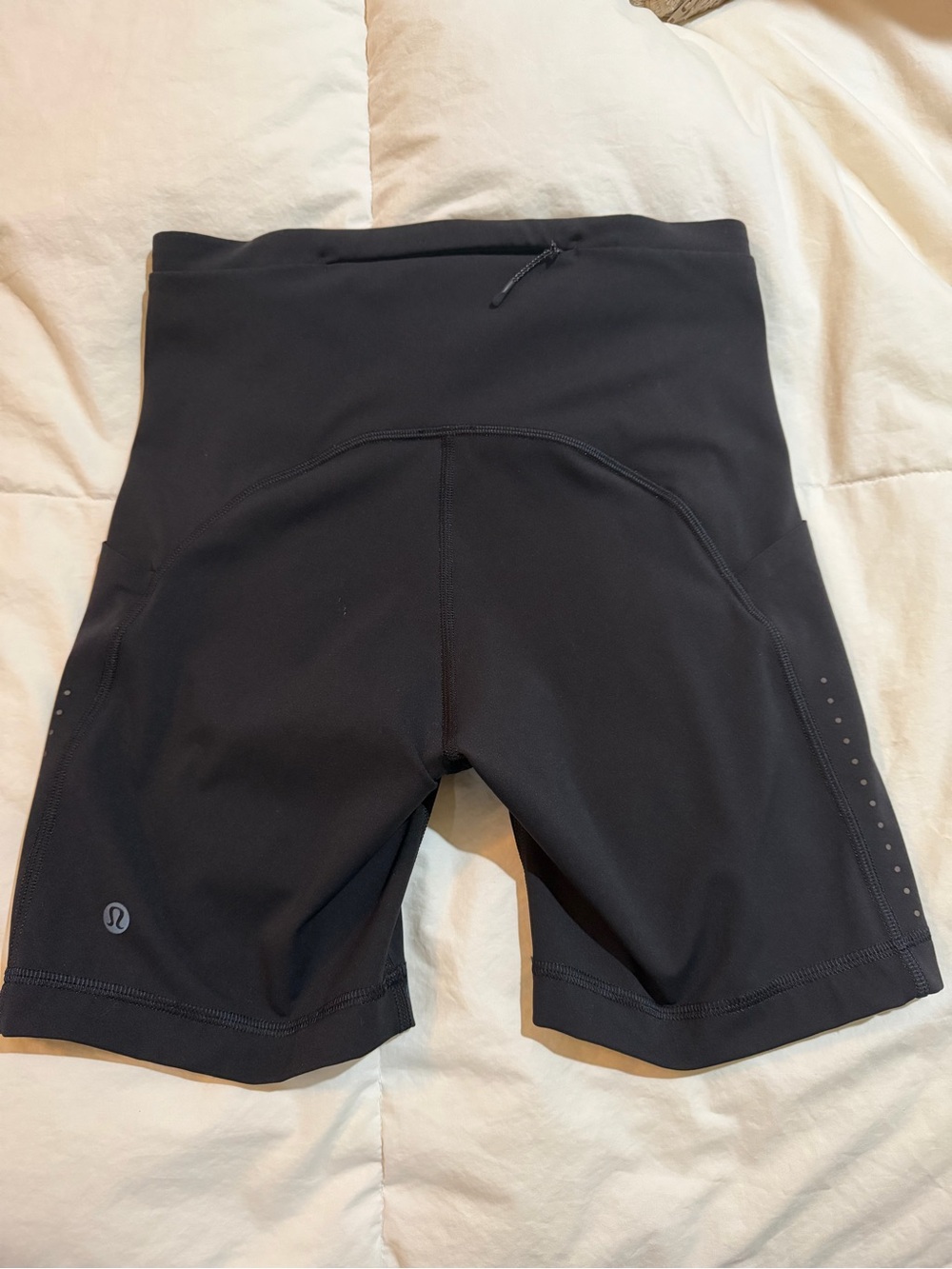 lululemon athletica Black Women's Bike Shorts with High Waist